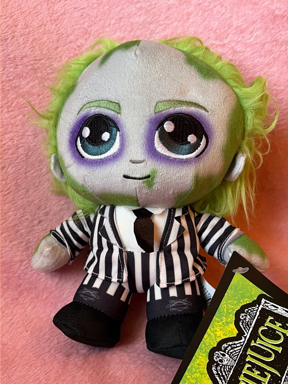 Beetlejuice Plush Doll - Green and Black Kids Toy